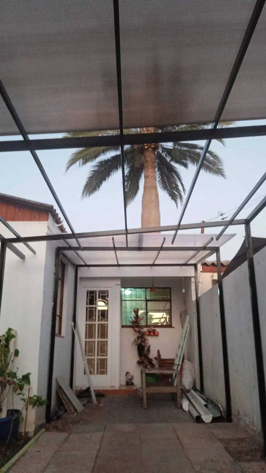 Cobertizo de patio
